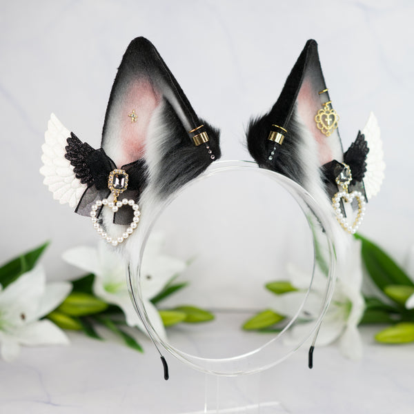 Jirai Kei inspired wolf ears
