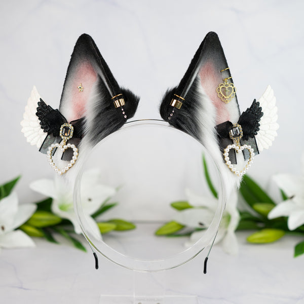 Jirai Kei inspired wolf ears