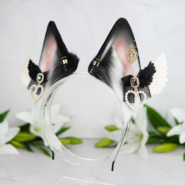 Jirai Kei inspired wolf ears
