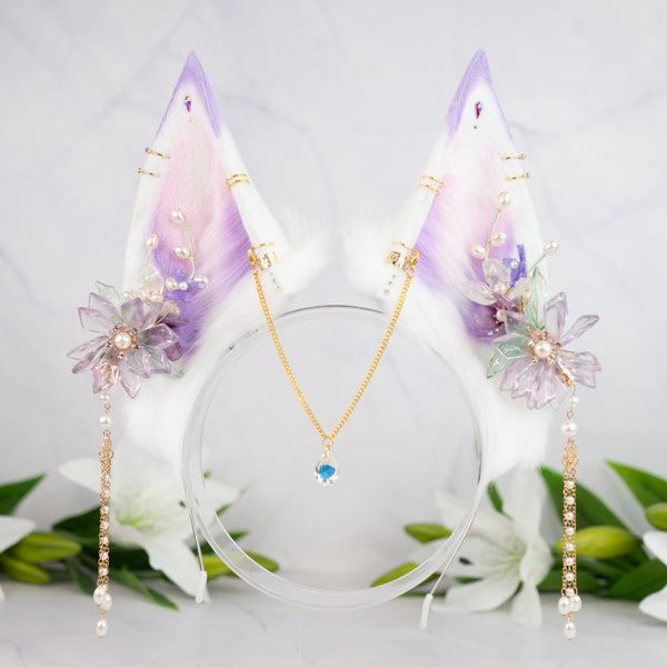 Lavender Spirit kitsune ears