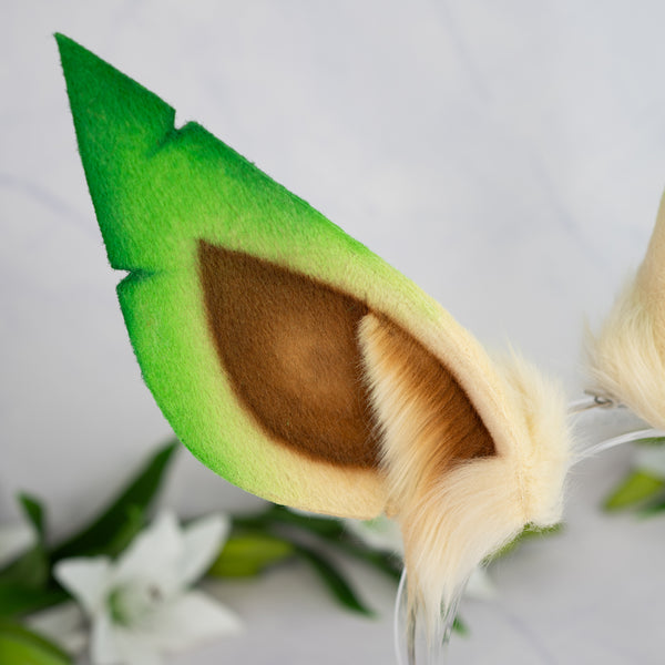 Leafeon inspired ears