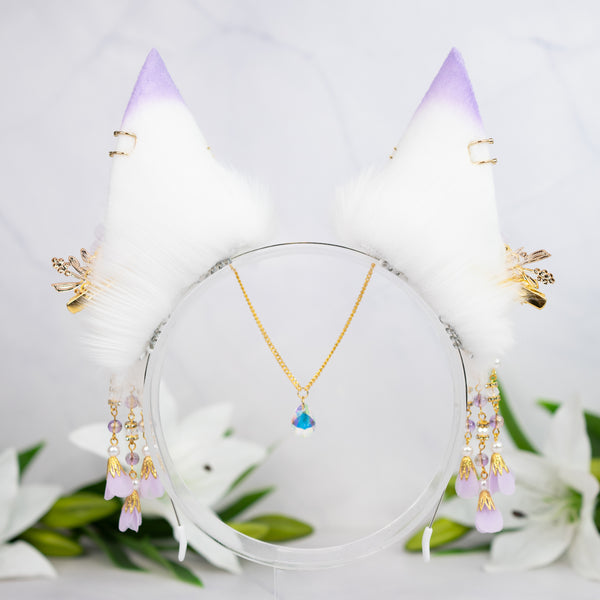 Lilac blossom fox ears