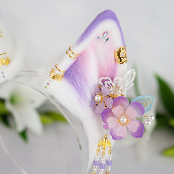 Lilac flower wolf ears