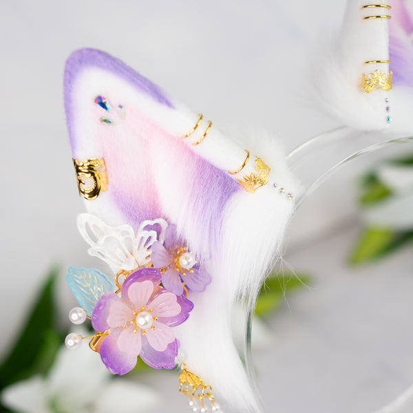 Lilac flower wolf ears