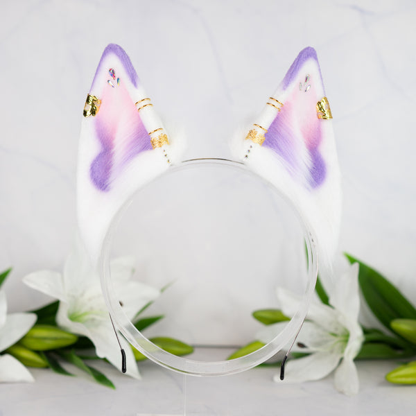 Lilac flower wolf ears