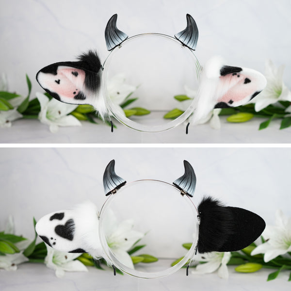 Classic cow ears - Mismatched