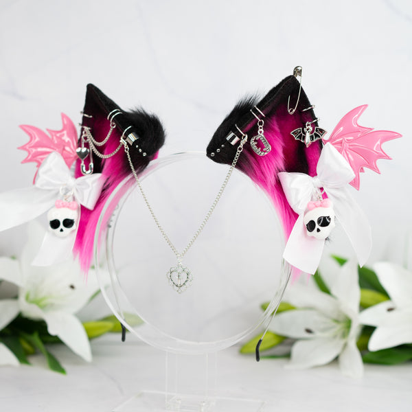 Monster High (Draculaura) inspired cat ears