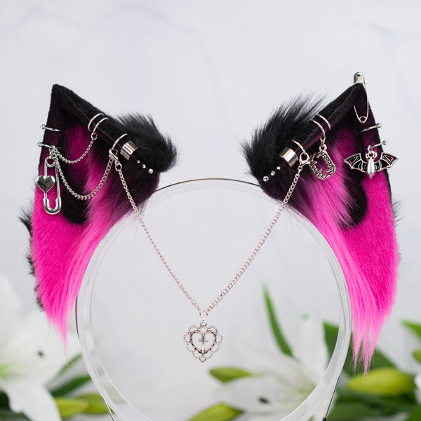 Monster High (Draculaura) inspired cat ears