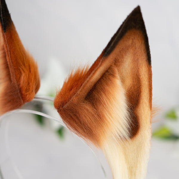 Natural fox ears