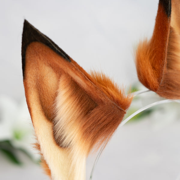 Natural fox ears