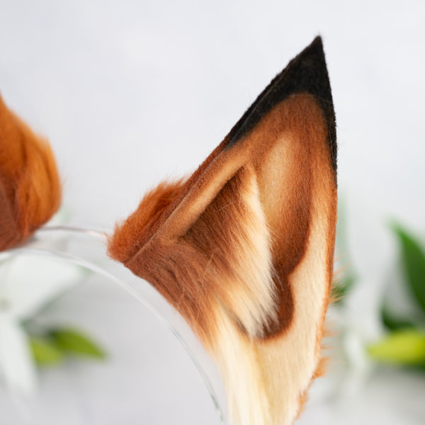 Natural fox ears