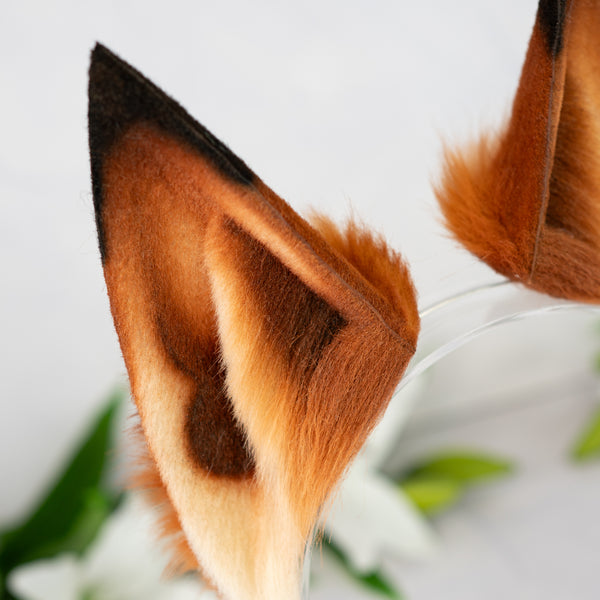 Natural fox ears