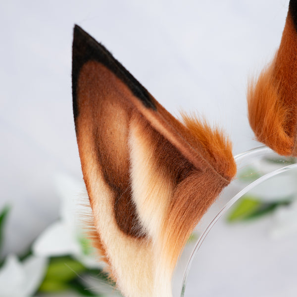 Natural fox ears