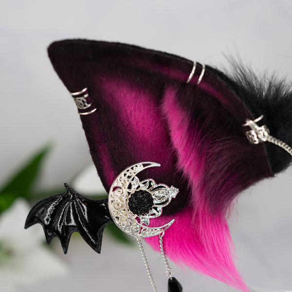 Pink bat ears