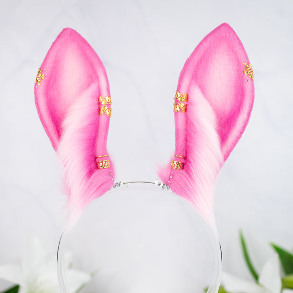 Vibrant spring bunny ears