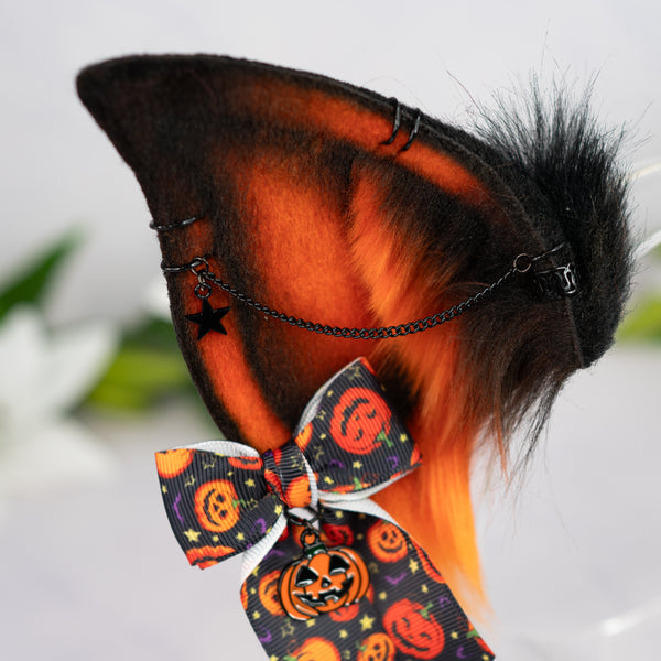 Pumpkin bat ears