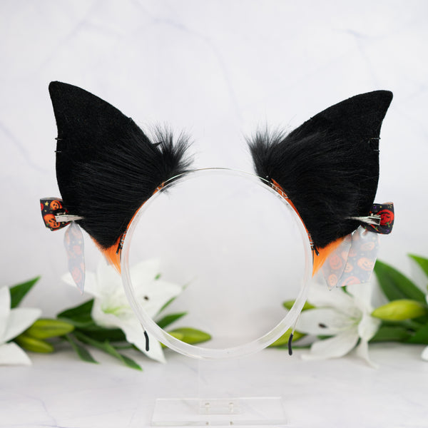 Pumpkin bat ears