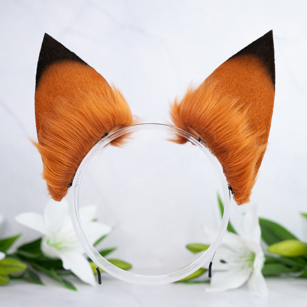 Natural realistic fox ears
