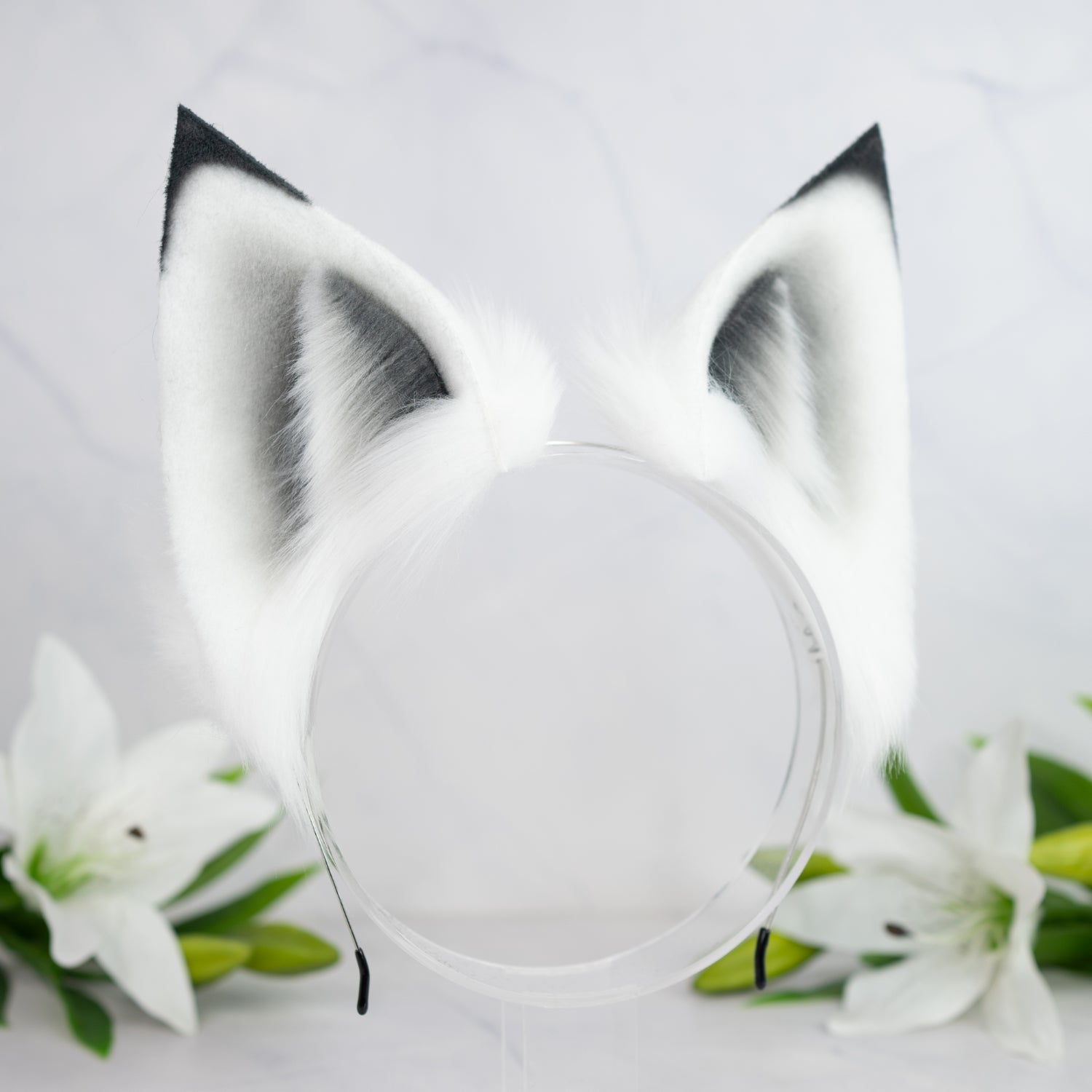 Realistic snow fox ears