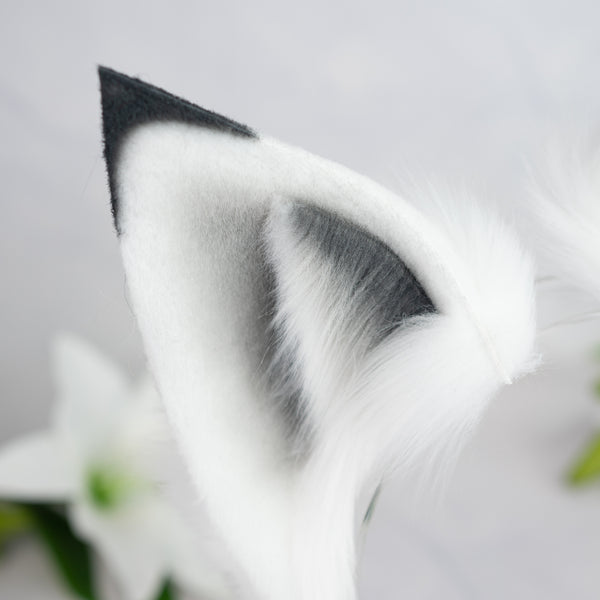 Realistic snow fox ears