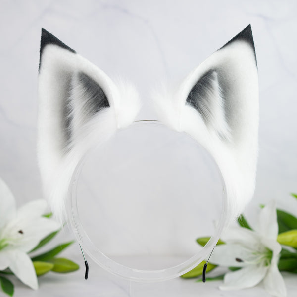 Realistic snow fox ears