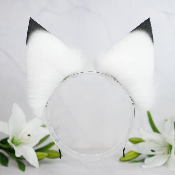 Realistic snow fox ears