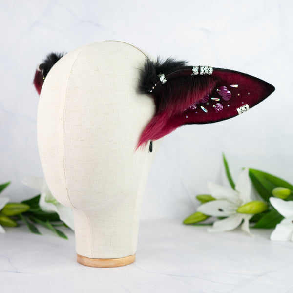 Crimson Dragon ears