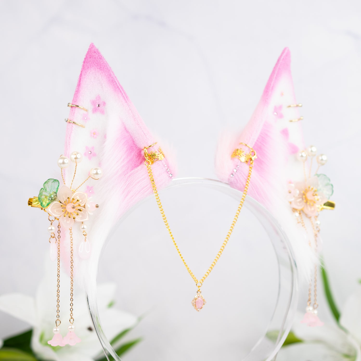 Sakura fox ears