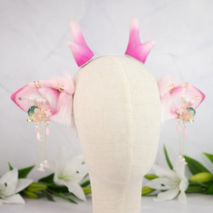 Sakura Deer ears with antlers