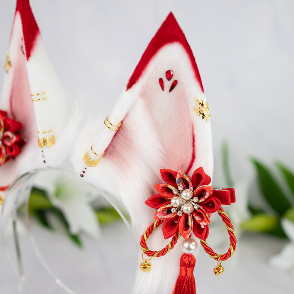 Shrine kitsune ears