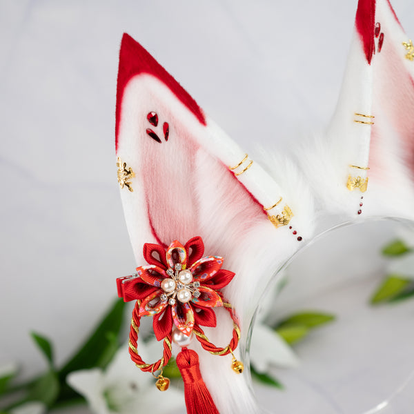 Shrine kitsune ears