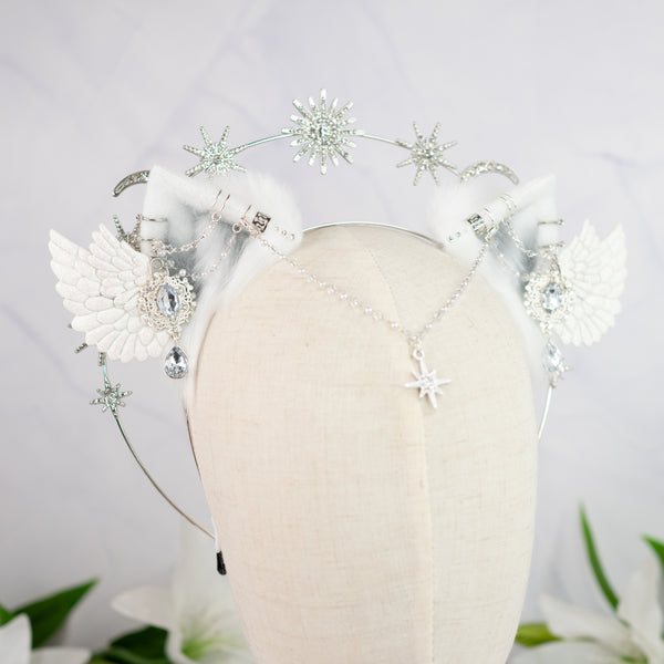 Angelic kitten ears (Silver)
