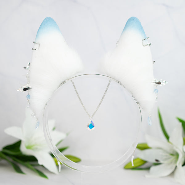 Silver Luna wolf ears