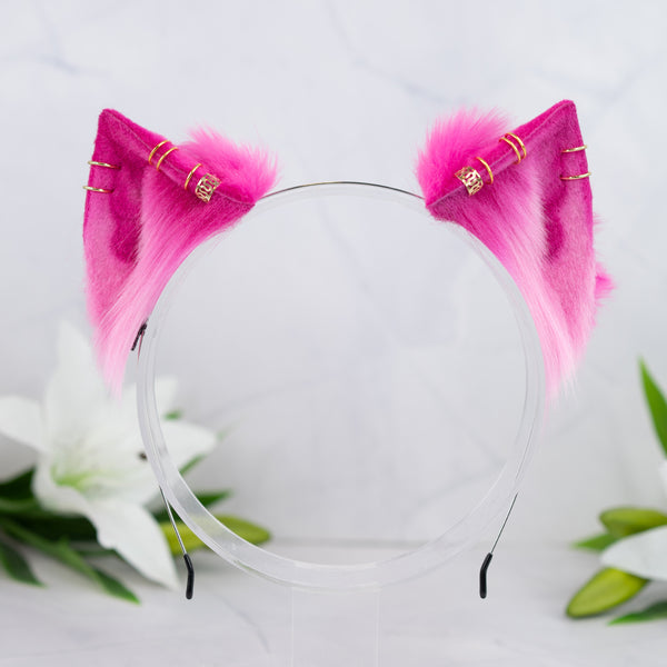 Spirit blossom Ahri inspired kitten ears