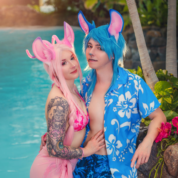 Stitch inspired ears