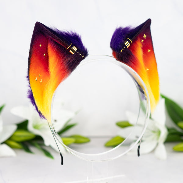 Sunset cat ears