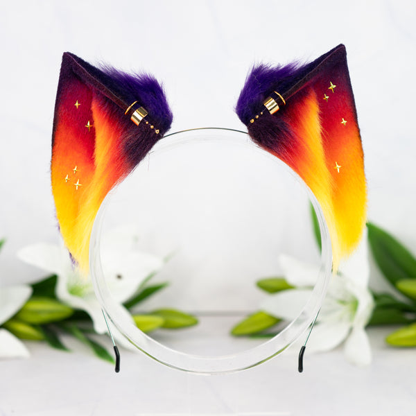 Sunset cat ears