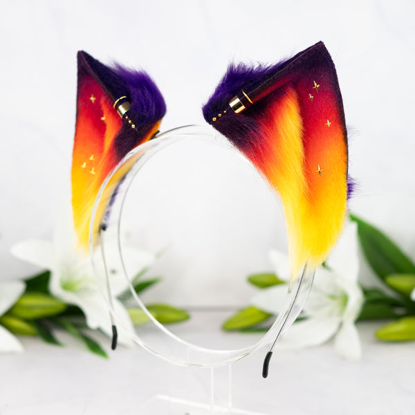 Sunset cat ears
