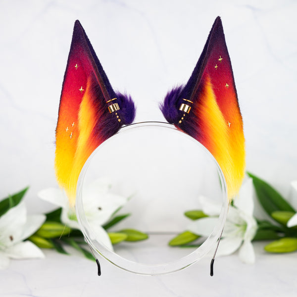 Sunset fox ears