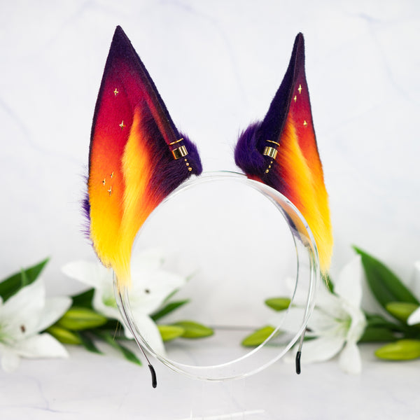 Sunset fox ears