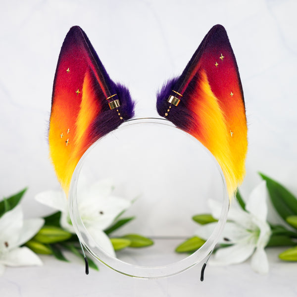 Sunset wolf ears