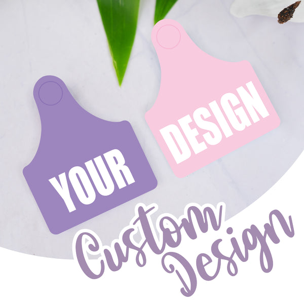 Magnetic cow ear tag - Custom Design