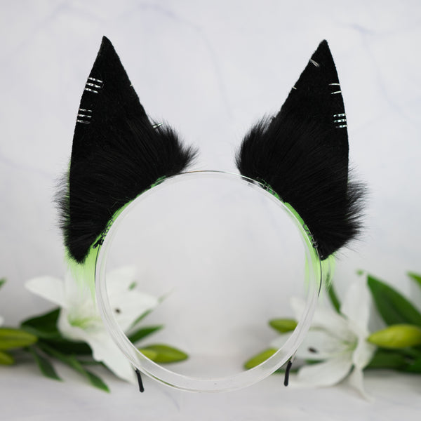 Toxic green fox ears (UV)