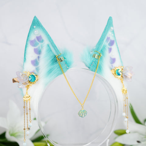 Mer-fox ears (Turquoise)