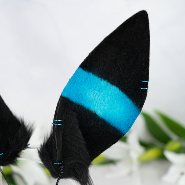 Elemental Fox Ears - Dark (Shiny)