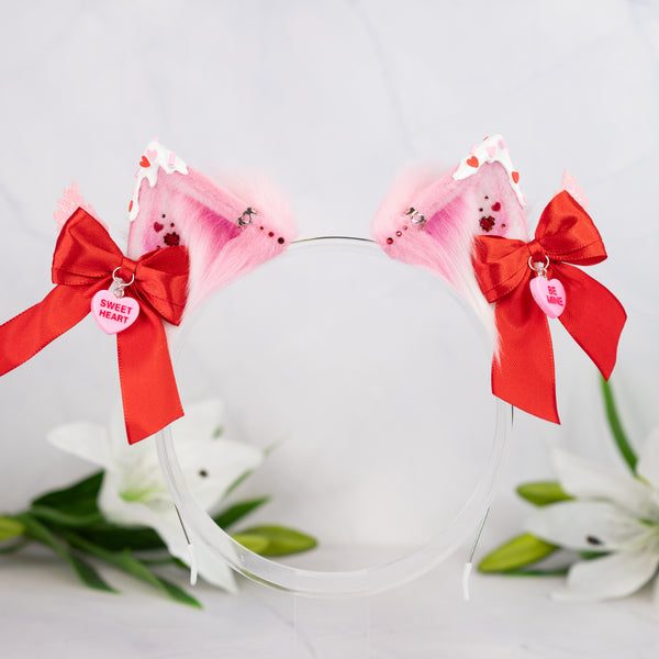 Valentine's candy kitten ears