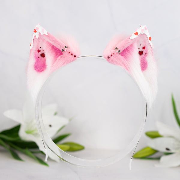 Valentine's candy kitten ears