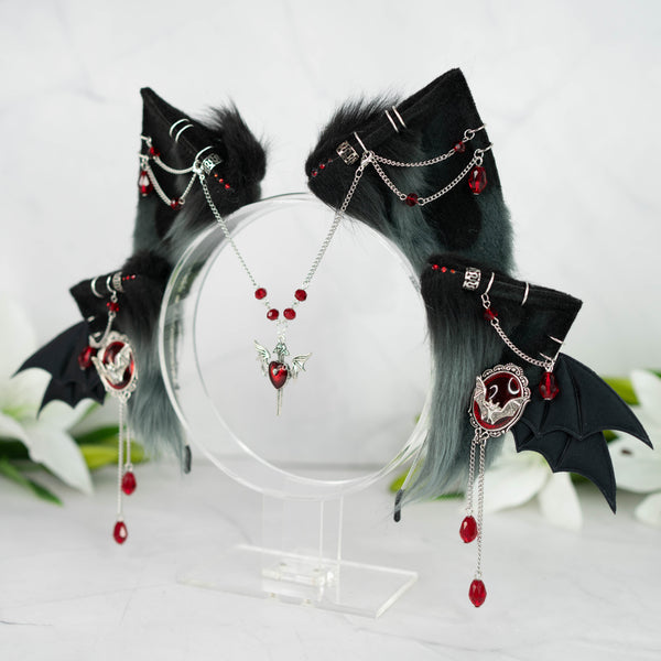 Vampire Tears cat goddess (black)