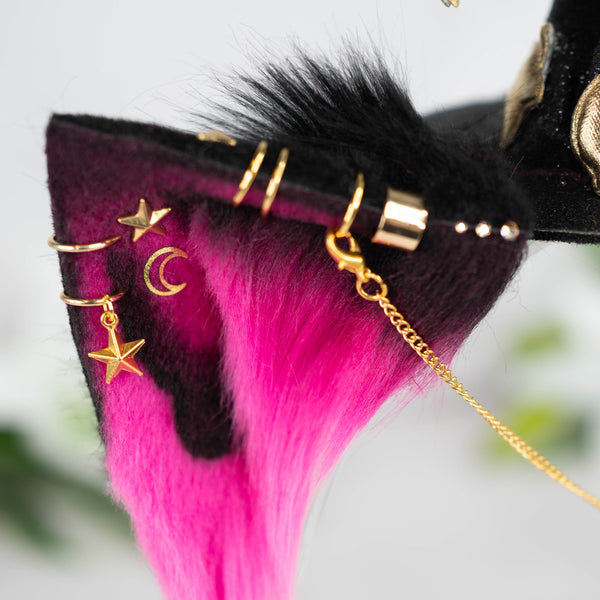 Witch kitty ears (pink)